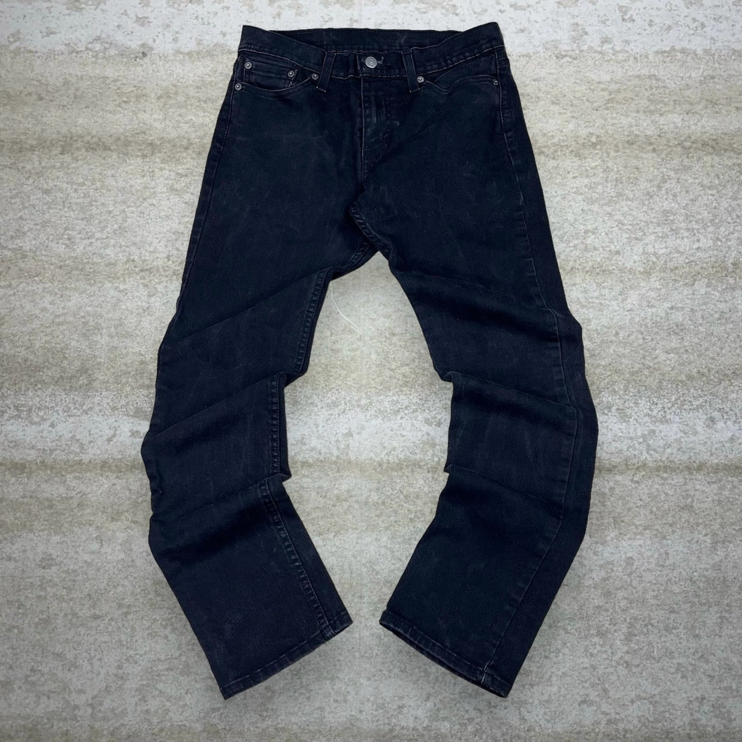 Levis Jeans 511 29x30 Slim Fit Jet Black Wash Denim Red Tab Subtle Logo